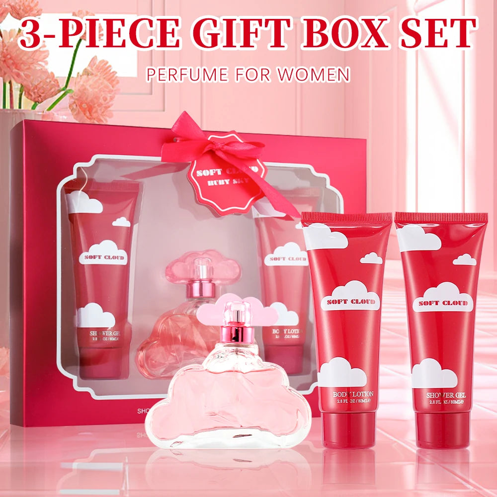 3.4 Oz Women's Eau De Toilette Spray/Set, Lasting Fragrance, Including Lavender, Bergamot, Pear, Very Suitable For Dating, Daily