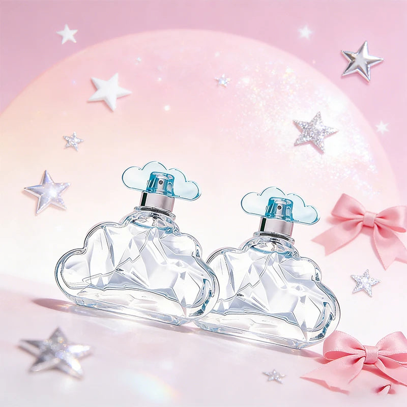 Cloud Perfume Floral Fruity Gourmand Notes, Long Lasting Sweet Praline Candy Creamy Musk Aromatic Eau De Parfum For Women 50ML
