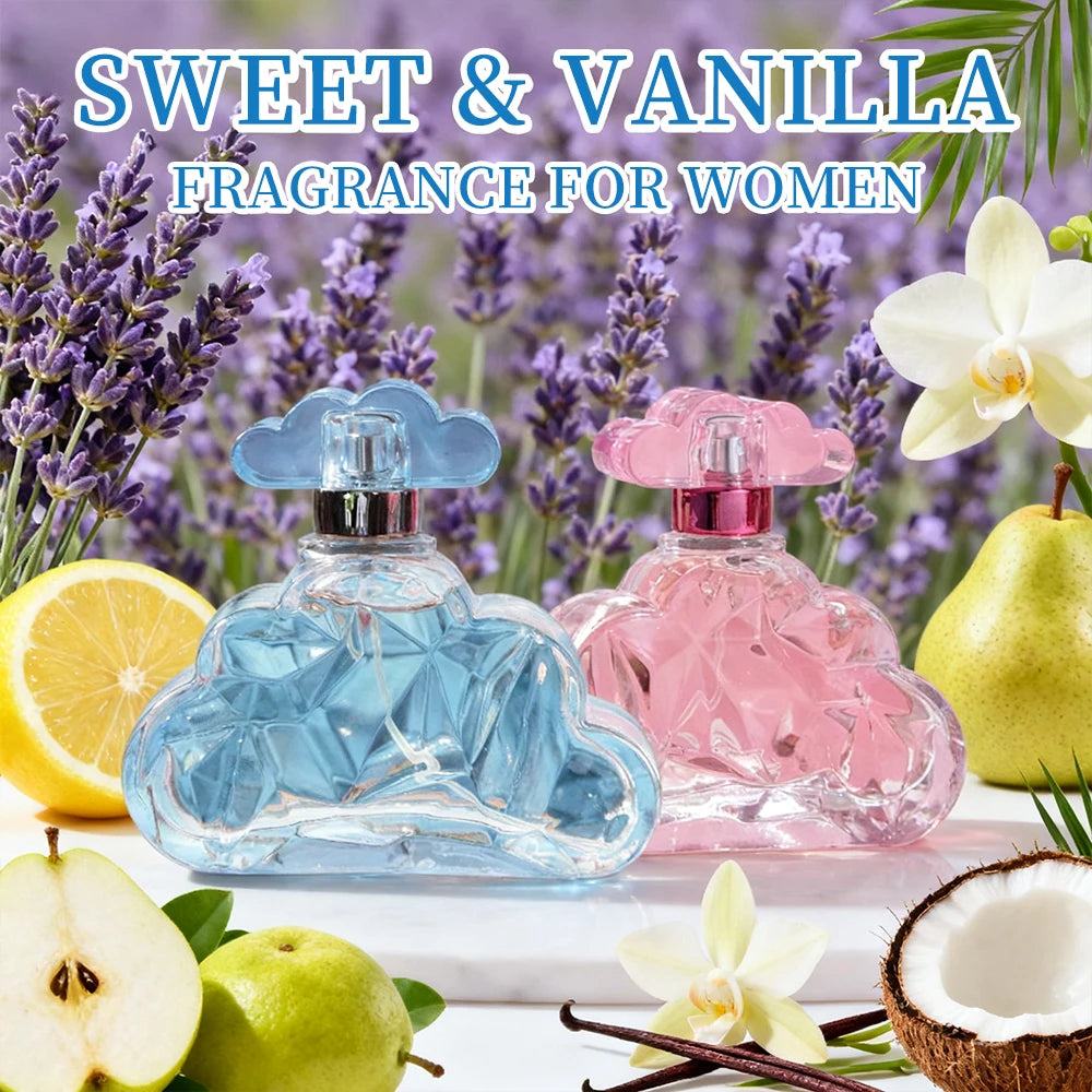 3.4 Oz Women's Eau De Toilette Spray/Set, Lasting Fragrance, Including Lavender, Bergamot, Pear, Very Suitable For Dating, Daily