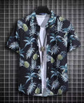 Men's Hawaiian Shirts 3D Print Coconut Palm Graphics Fashion Button Short Sleeve Lapel Streetwear Hawaiian Shirts For Men Summer
