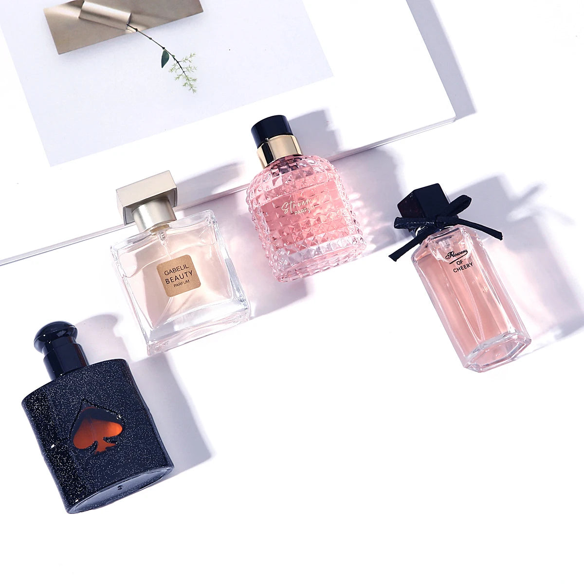 Original Women's Perfume 105ml Four-Piece Set with Fresh Long-Lasting Eau De Parfum Gift Box Plant Floral Scent