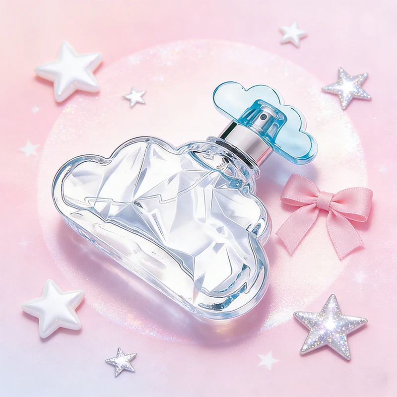 Cloud Perfume Floral Fruity Gourmand Notes, Long Lasting Sweet Praline Candy Creamy Musk Aromatic Eau De Parfum For Women 50ML