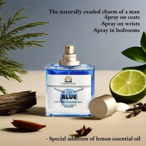100% Original Brand Fresh Woody Scent Men's Perfume 60ml Long-Lasting Fragrance Charming Cologne Alcohol-Free Parfum