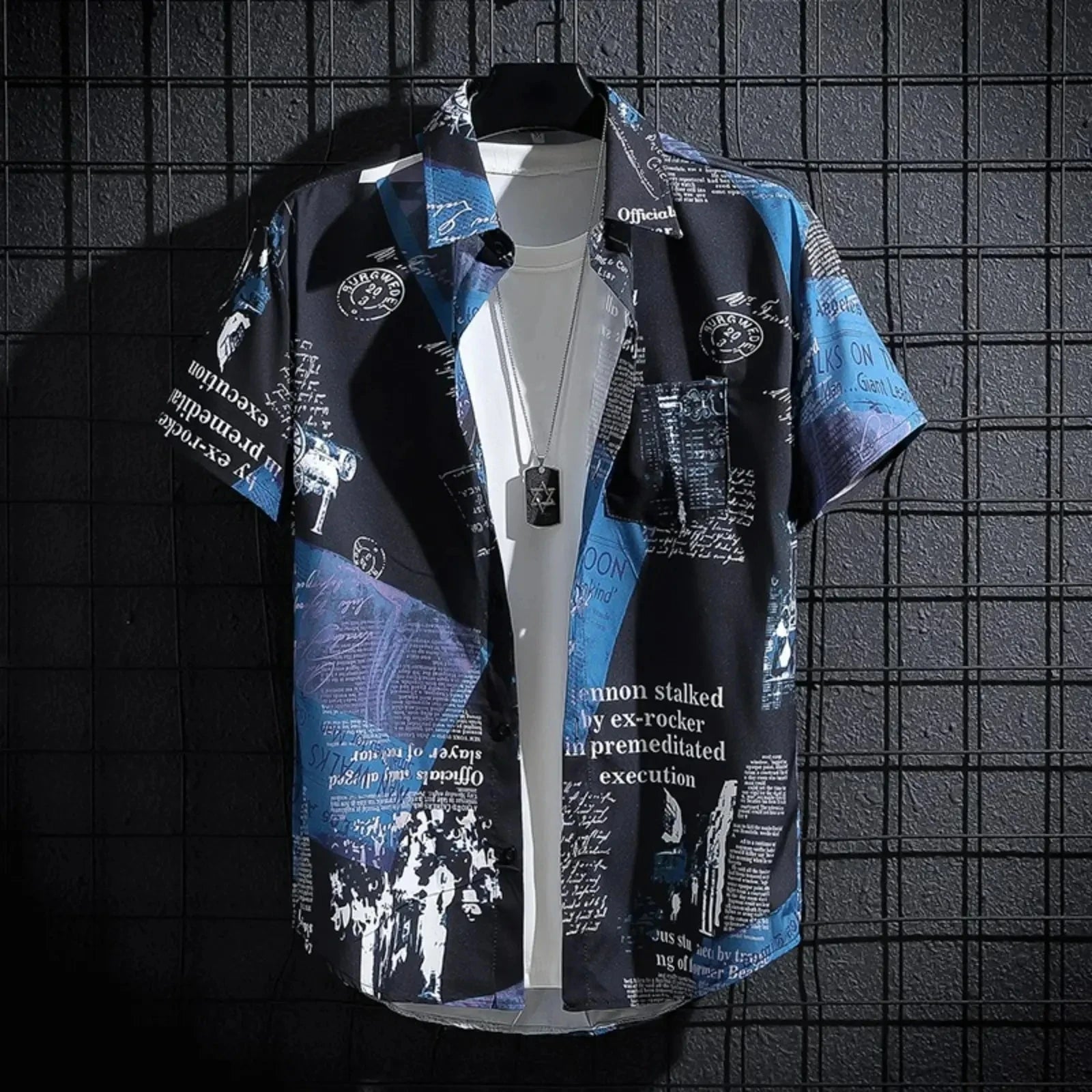 Men's Hawaiian Shirts 3D Print Coconut Palm Graphics Fashion Button Short Sleeve Lapel Streetwear Hawaiian Shirts For Men Summer