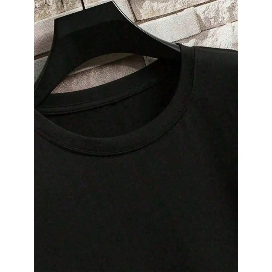 【New Arrival】Stephen Curry "Night Night" Celebration Print Black Casual Cotton Short Sleeve T-Shirt