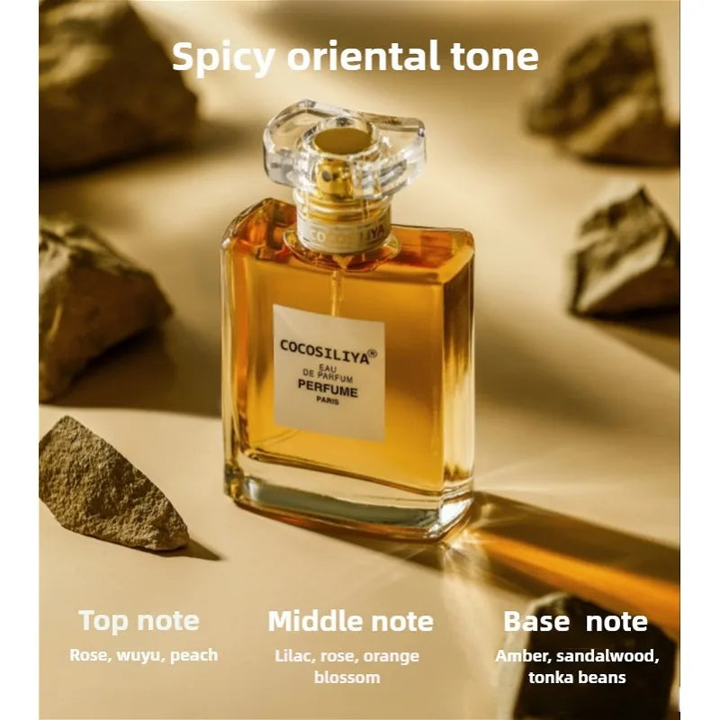3PCS Women’s Perfume Set 50ml×3 - Long Lasting Fragrance with Floral Spicy & Woody Oriental Scents for All-Day Freshness