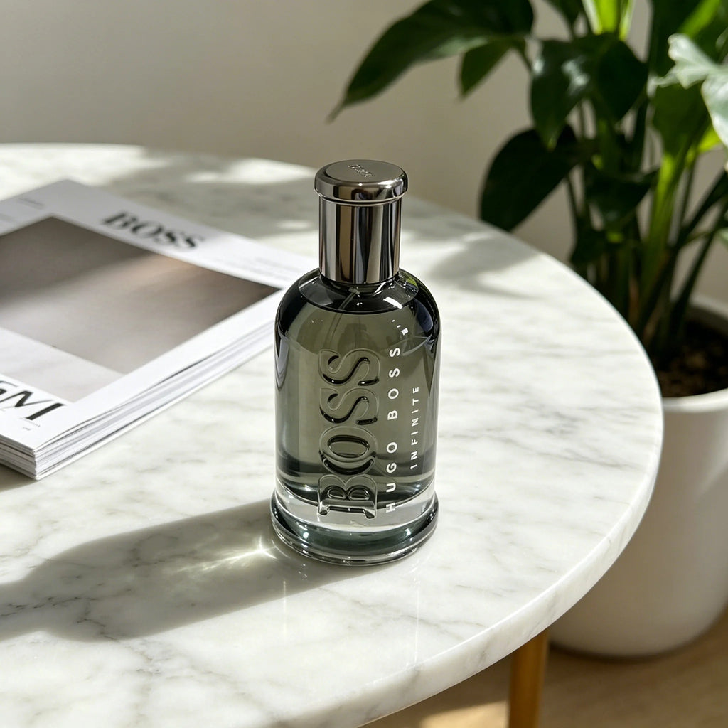 Hugo Boss Bottled Woody Ambery Men's Cologne Long-Lasting Fragrance with Leather Orris Notes Perfect Gift for  Valentine's Day
