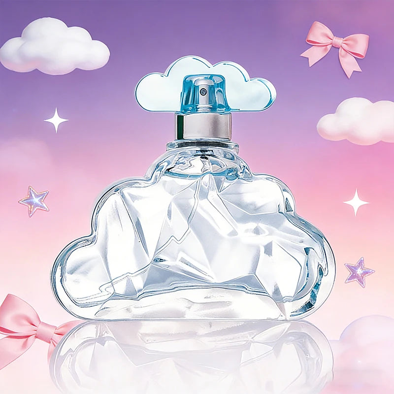 Cloud Perfume Floral Fruity Gourmand Notes, Long Lasting Sweet Praline Candy Creamy Musk Aromatic Eau De Parfum For Women 50ML
