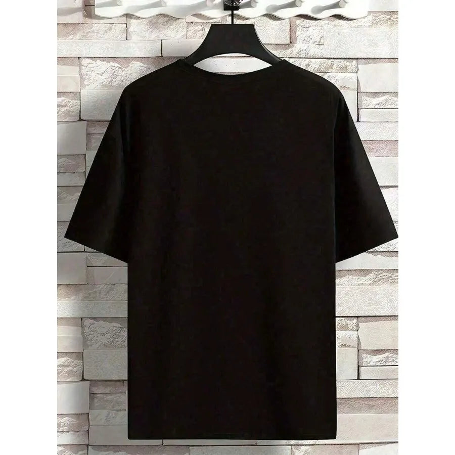 【New Arrival】Stephen Curry "Night Night" Celebration Print Black Casual Cotton Short Sleeve T-Shirt